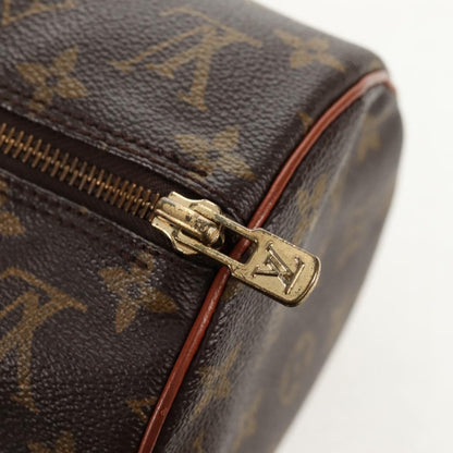 Louis Vuitton Papillon Handbag Monogram Canvas, BROWN, CANVAS, Handbag