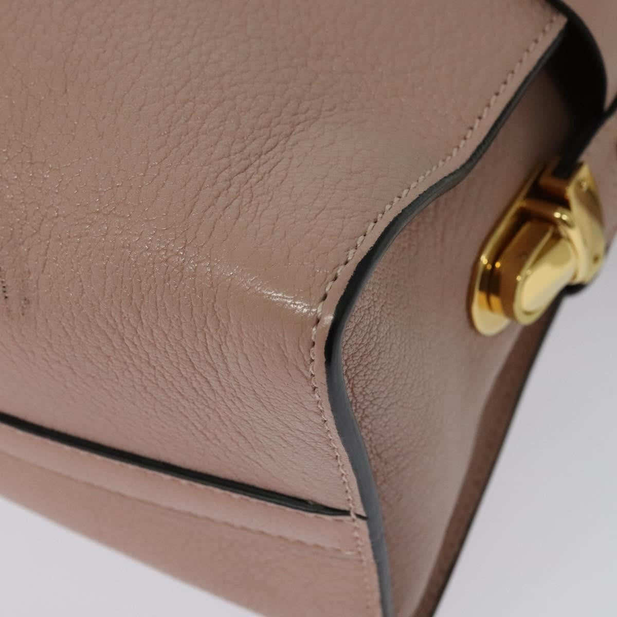 Miu Miu Madras Fiocco Bow Tote Leather, PINK, LEATHER, Tote bag