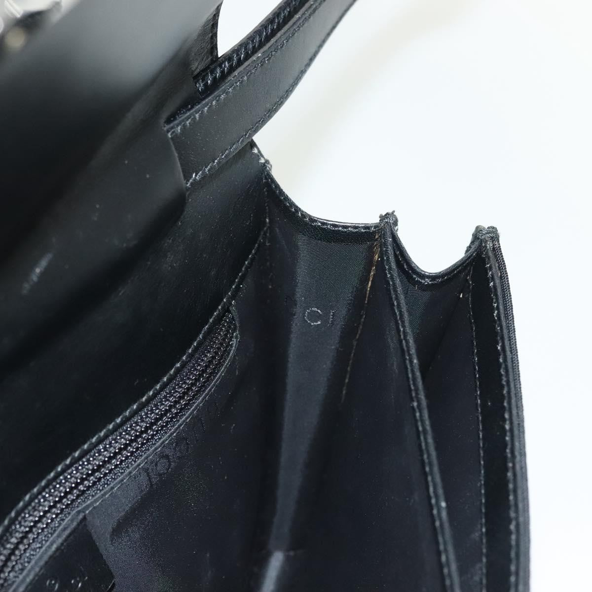 Gucci Pochette Nylon, BLACK, NYLON, Clutche & pouche