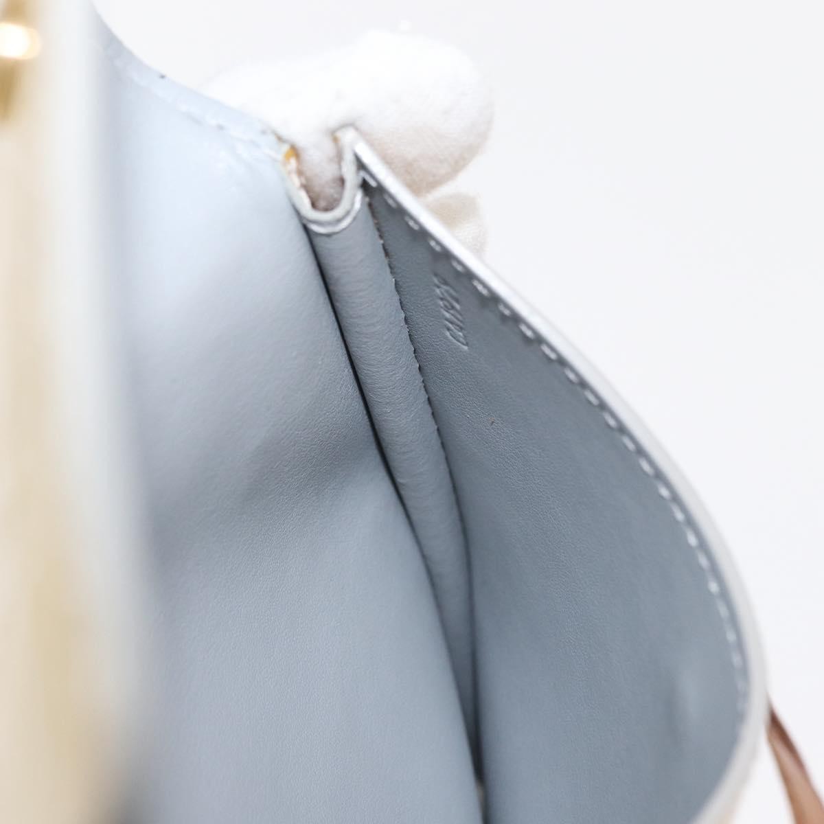 Louis Vuitton Mott Handbag Monogram Vernis, BEIGE, PATENT_LEATHER, Clutche & pouche