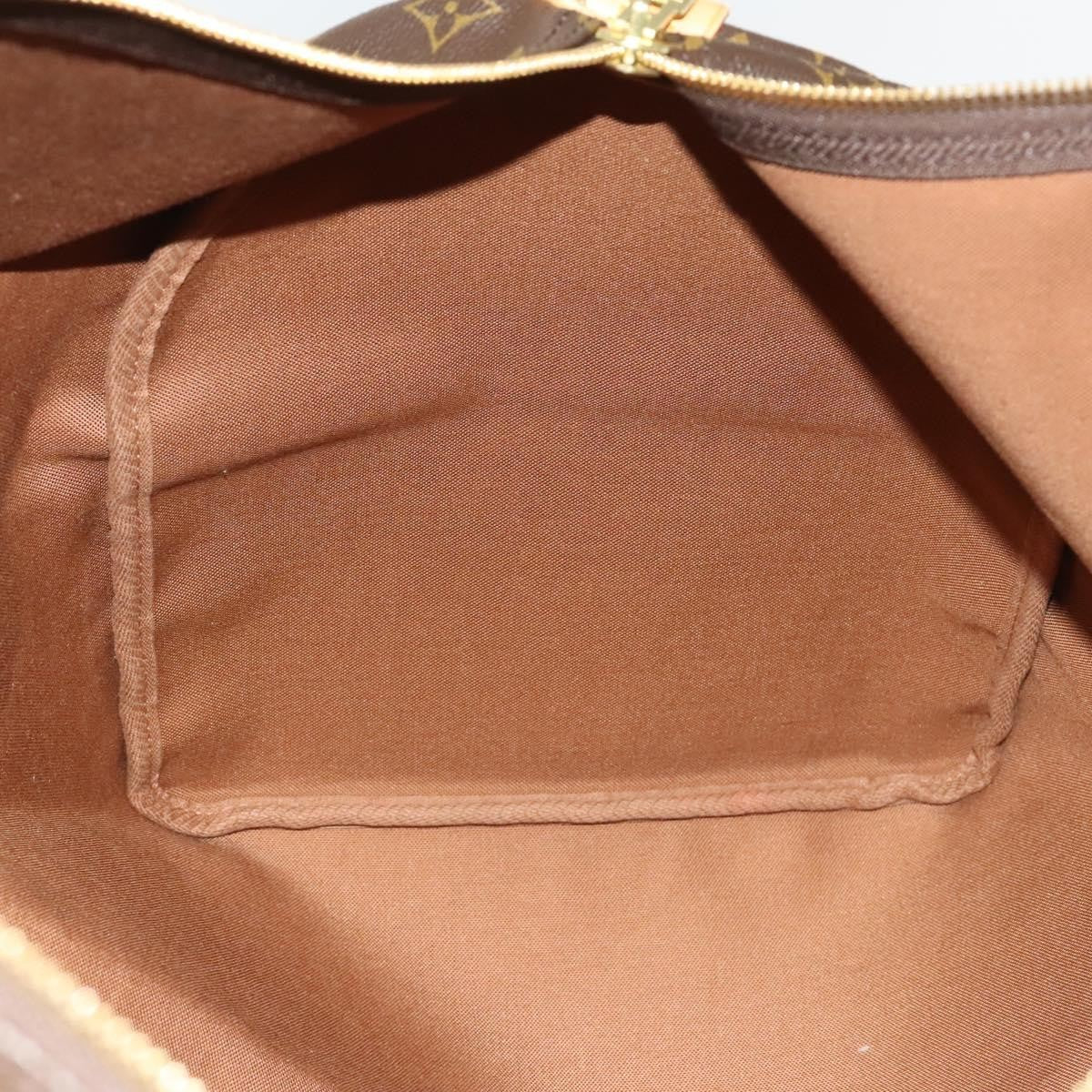 Louis Vuitton Keepall Bag Monogram Canvas, BROWN, CANVAS, Travel bag