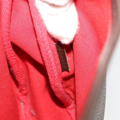 Louis Vuitton Saumur Handbag Damier, BROWN, CANVAS, Handbag