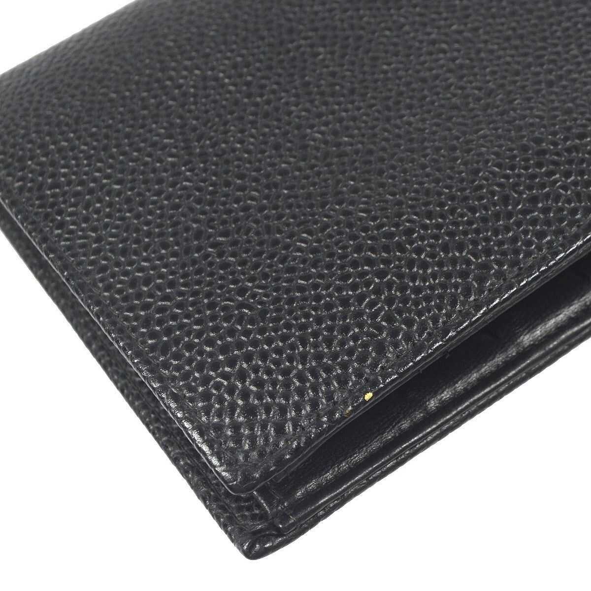 Chanel Timeless CC French Wallet Caviar, BLACK, LEATHER, Wallets