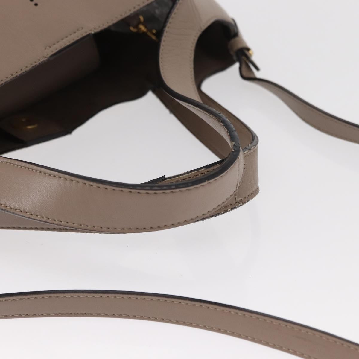 Stella McCartney Alter Tote Perforated Faux Leather, BEIGE, SYNTHETIC, Tote bag