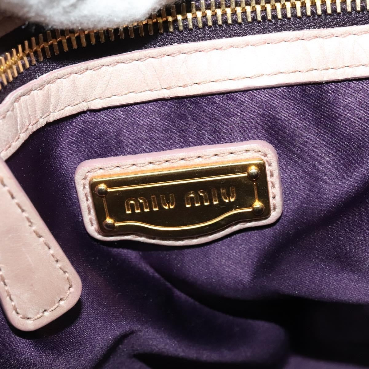 Miu Miu Coffer Convertible Satchel Matelasse Leather, BEIGE, LEATHER, Handbag