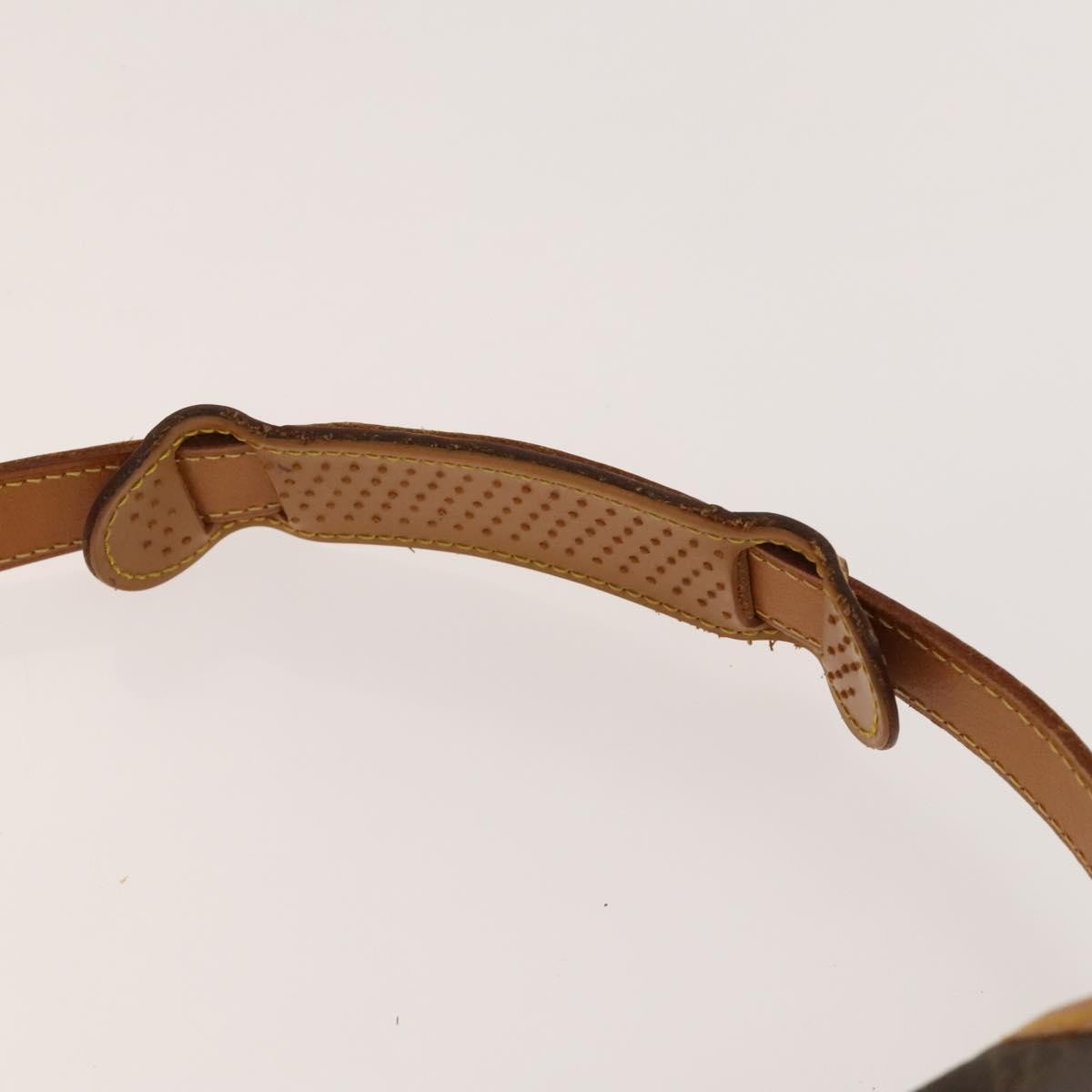 Louis Vuitton Saumur Handbag Monogram Canvas, BROWN, CANVAS, Shoulder bag