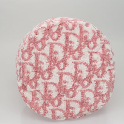 Christian Dior Vintage Trotter Pouch Pile, PINK, COTTON, Clutche & pouche