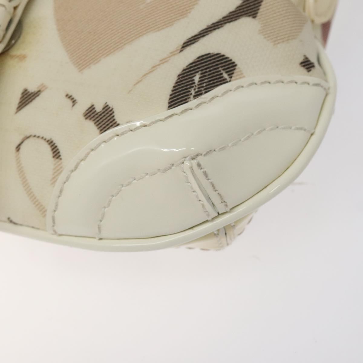 Burberry Flap Shoulder Bag Canvas, BEIGE, CANVAS, Shoulder bag