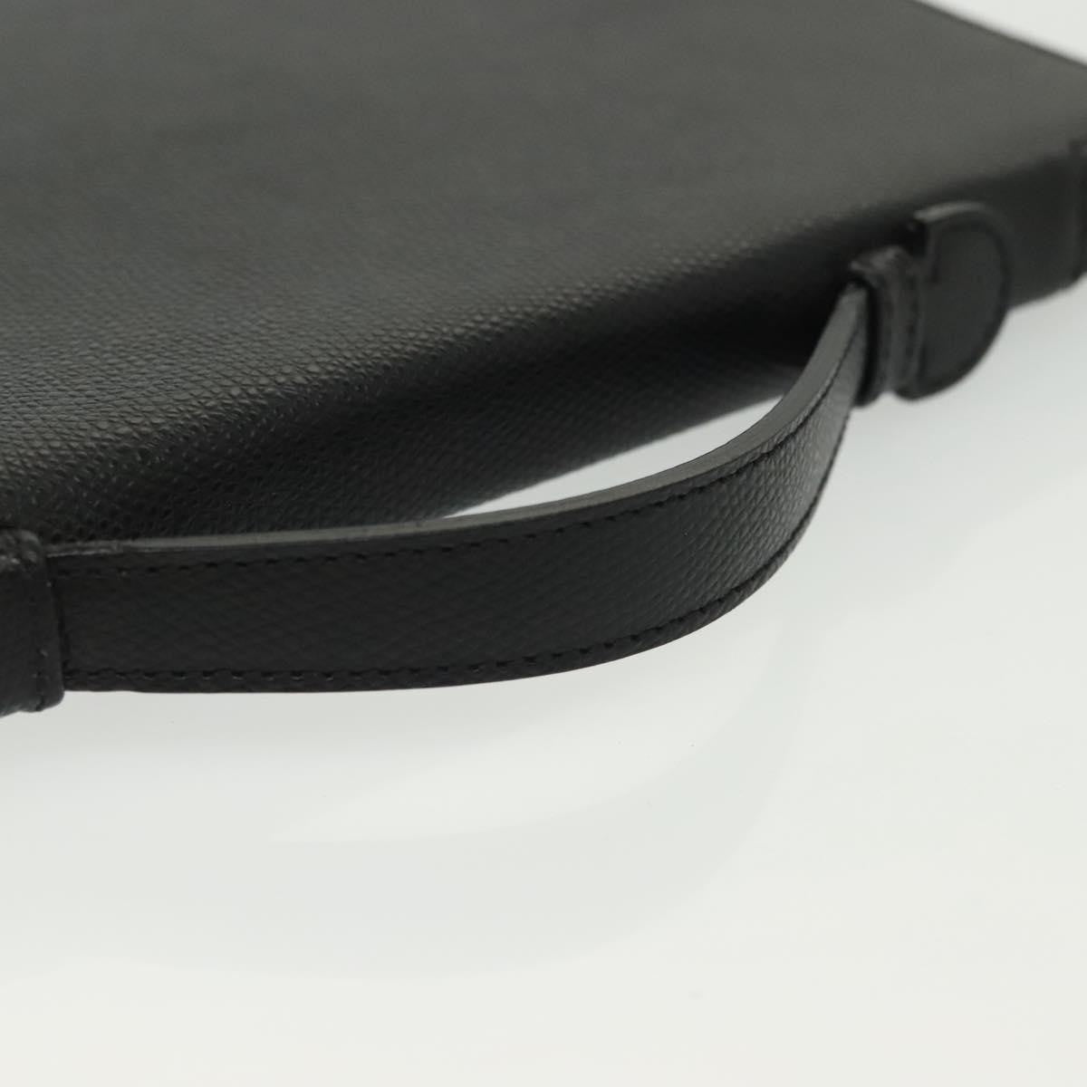 Celine Travel Organizer Leather, BLACK, LEATHER, Clutche & pouche