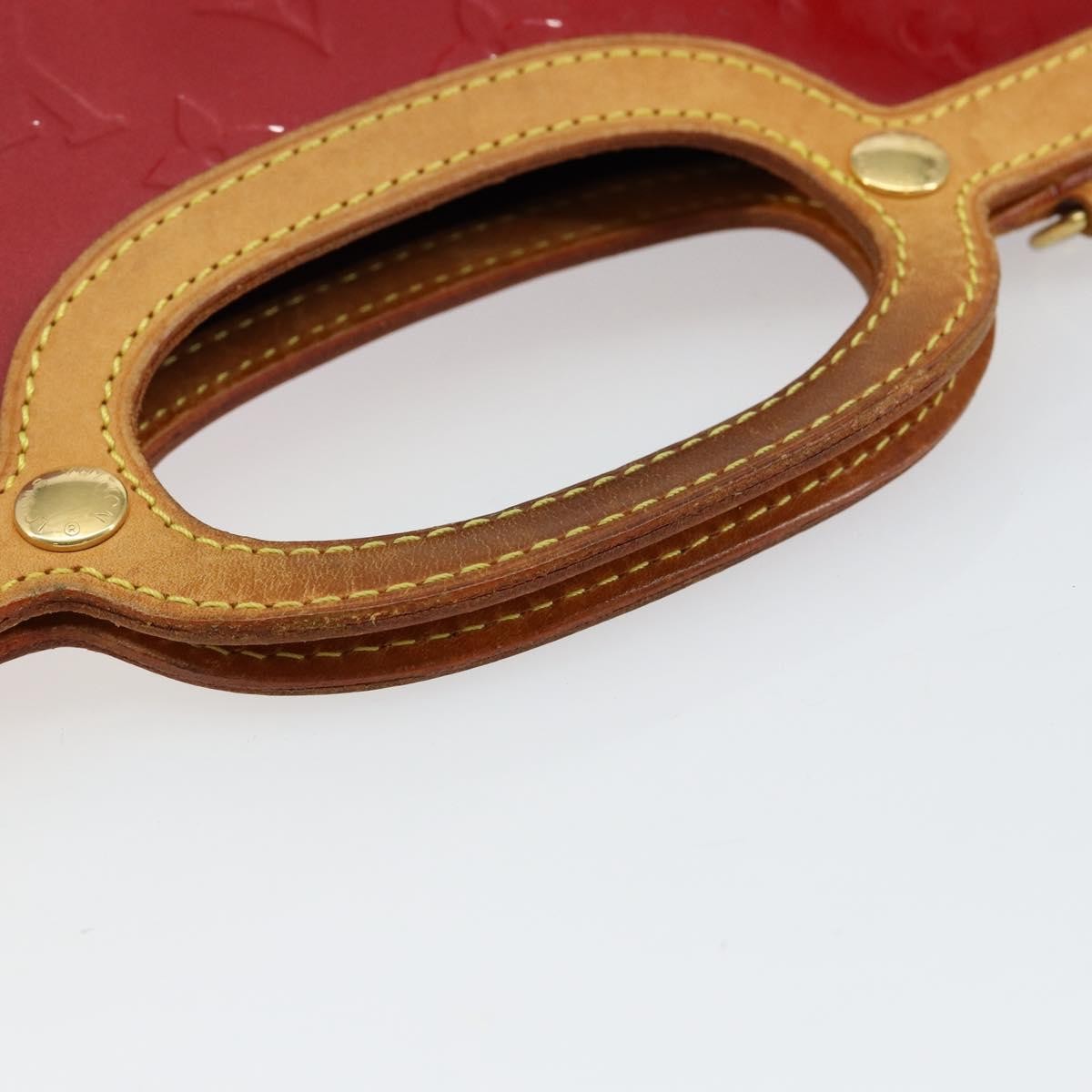 Louis Vuitton Roxbury Drive Handbag Monogram Vernis, RED, PATENT_LEATHER, Handbag