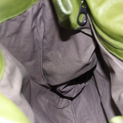 Bottega Veneta Intrecciato Leather, GREEN, LEATHER, Shoulder bag