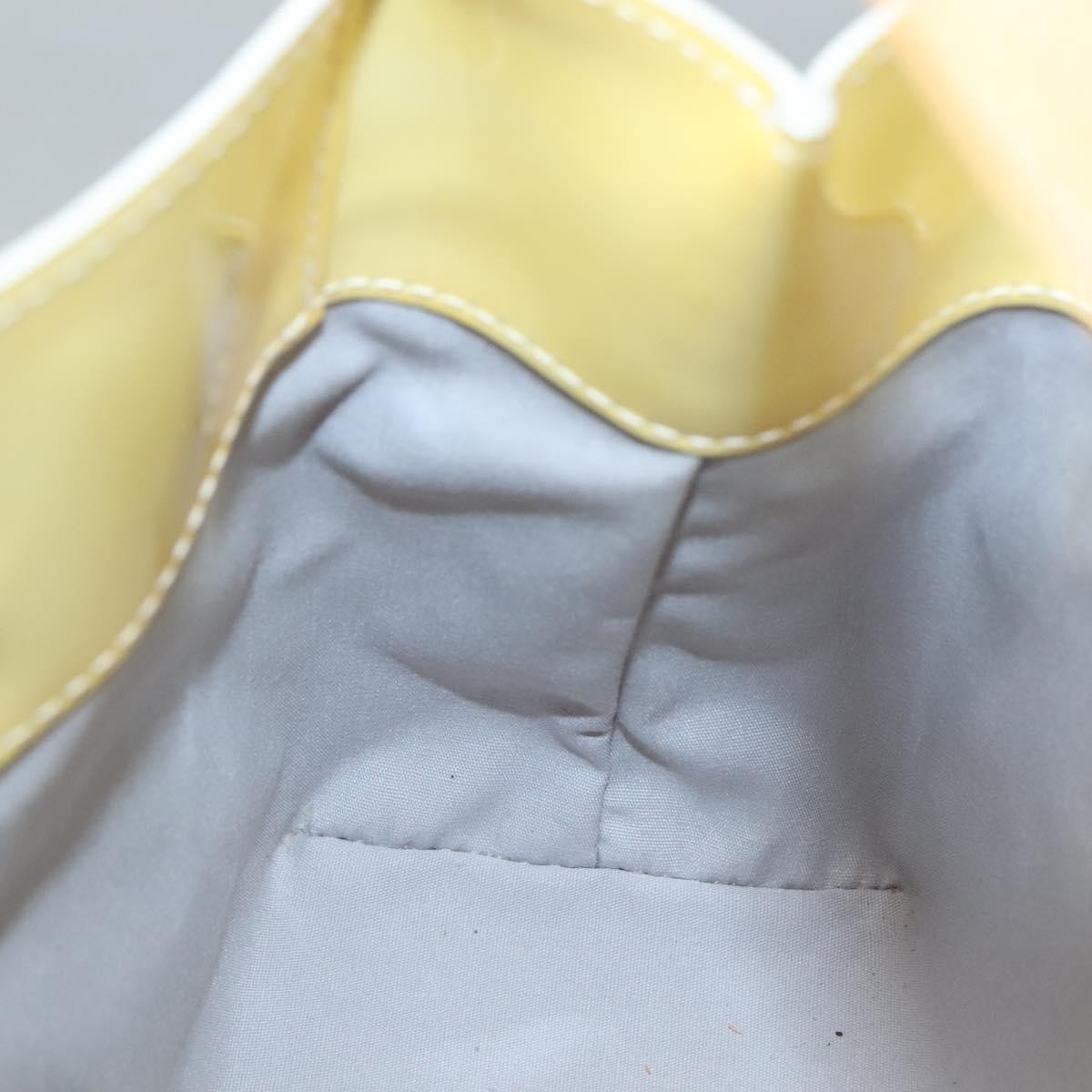 Louis Vuitton Reade Handbag Monogram Vernis, ECRU, PATENT_LEATHER, Handbag