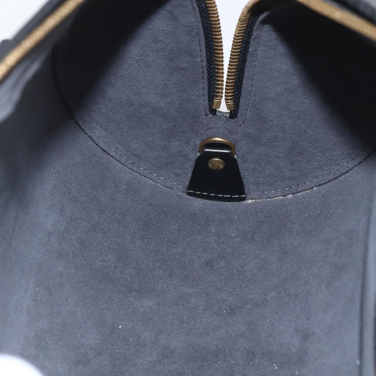 Louis Vuitton Soufflot Handbag Epi Leather, BLACK, LEATHER, Handbag