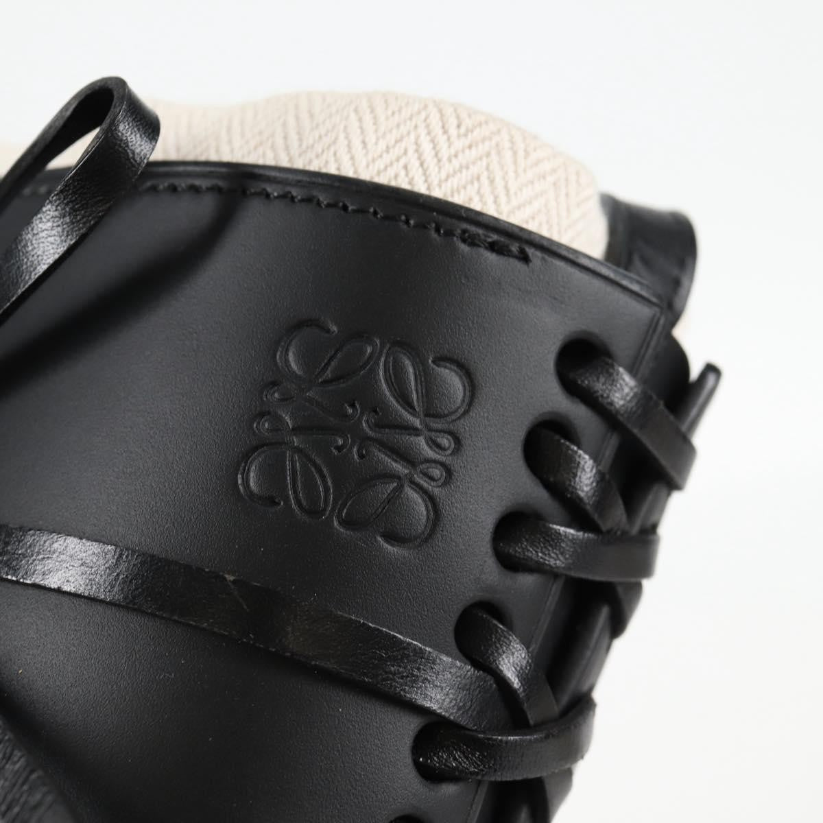 Loewe Ikebana Crossbody Bag Leather, BLACK, LEATHER, Crossbody bag