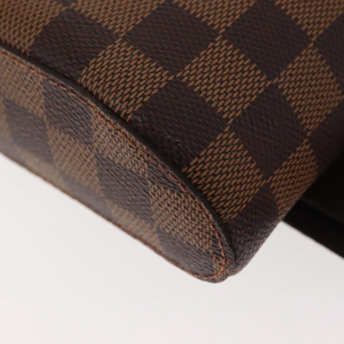 Louis Vuitton Geronimos Waist Bag Damier, BROWN, CANVAS, Shoulder bag