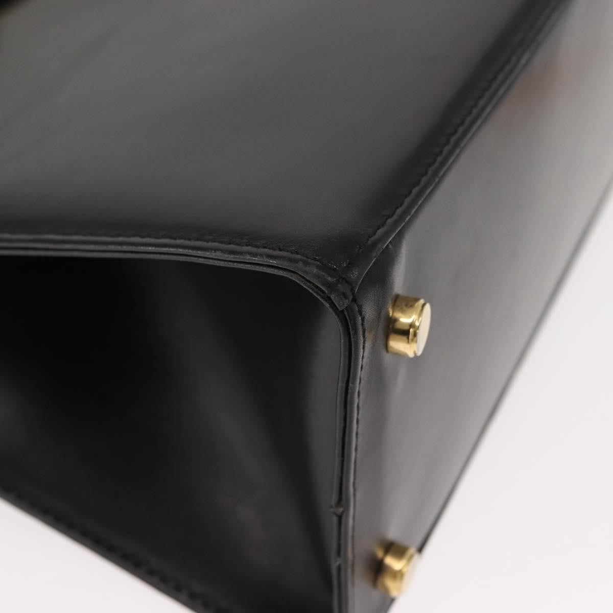 Salvatore Ferragamo Convertible Vara Bow Tote Leather, BLACK, LEATHER, Handbag