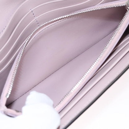 Fendi Peekaboo Wallet Leather, PINK, LEATHER, Wallets