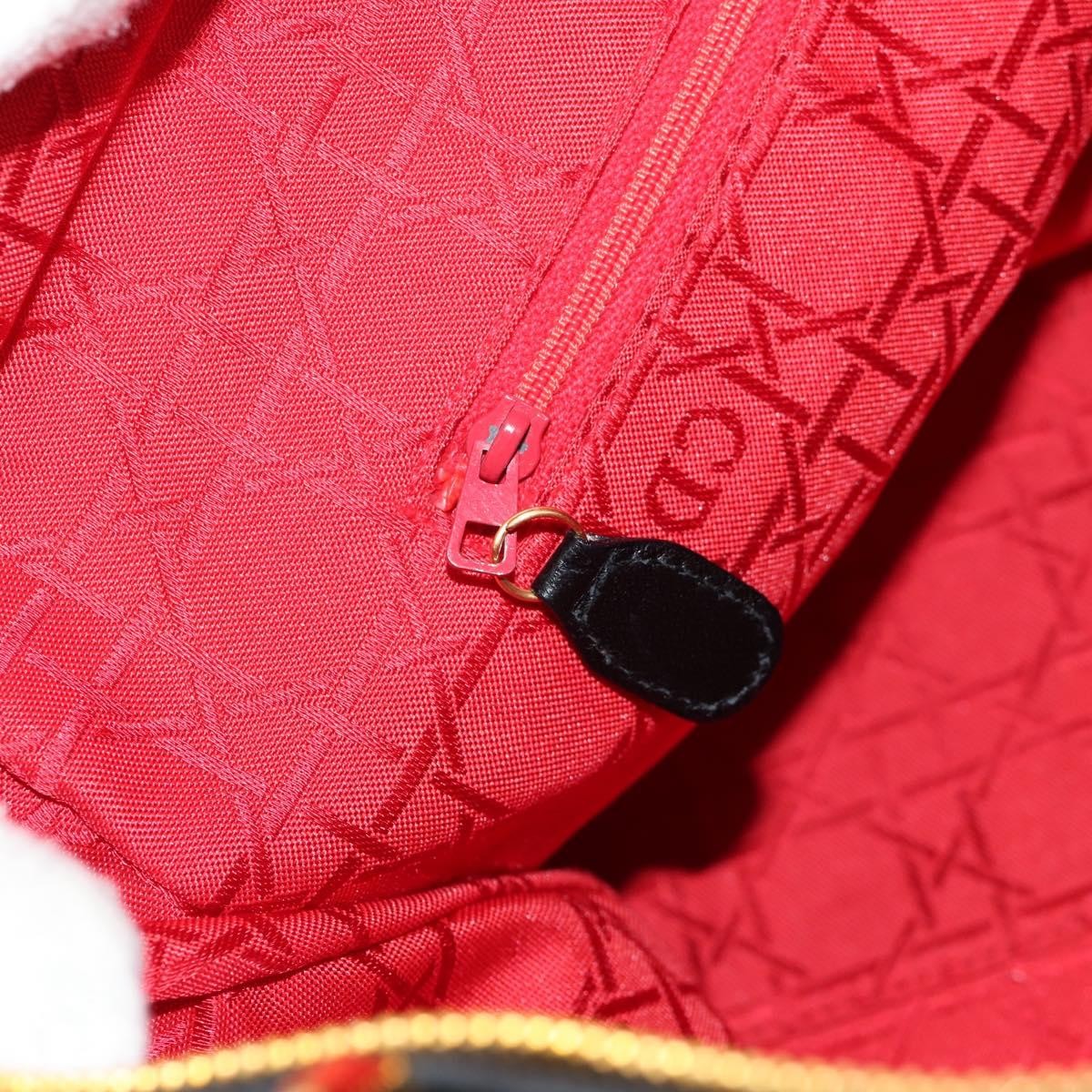 Christian Dior Vintage Lady Dior Bag Cannage Quilt Lambskin, BLACK, LEATHER, Handbag