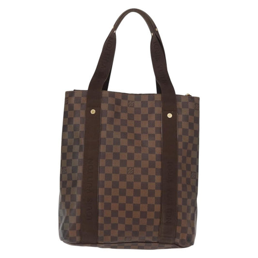 Louis Vuitton Cabas Beaubourg Damier, BROWN, CANVAS, Tote bag
