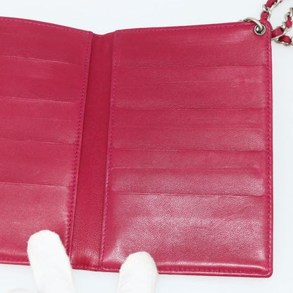 Chanel Vintage CC Bifold Card Holder Patent leather, Red, Patent Leather, Card Holder