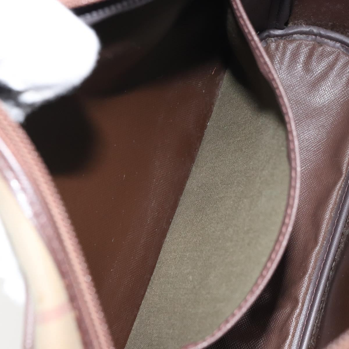 Burberry Nova check Shoulder bag Canvas, BEIGE, CANVAS, Shoulder bag