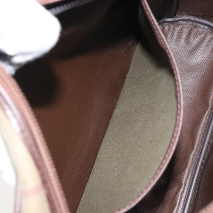 Burberry Nova check Shoulder bag Canvas, BEIGE, CANVAS, Shoulder bag