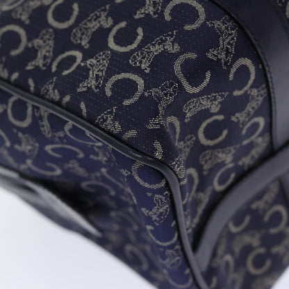 Celine C Sulky Boston bag Canvas, NAVY, CANVAS, Travel bag