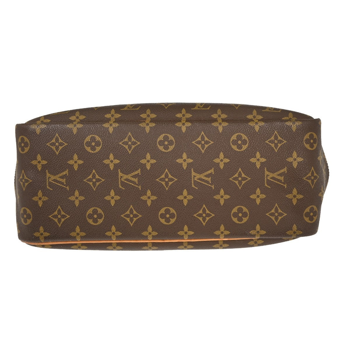 Louis Vuitton Deauville Handbag Monogram Canvas, BROWN, CANVAS, Handbag
