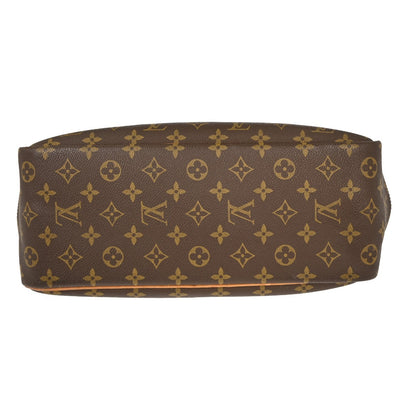 Louis Vuitton Deauville Handbag Monogram Canvas, BROWN, CANVAS, Handbag