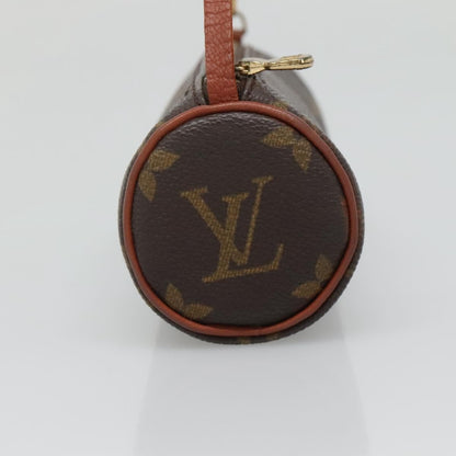 Louis Vuitton Papillon Pochette Monogram Canvas, BROWN, CANVAS, Handbag