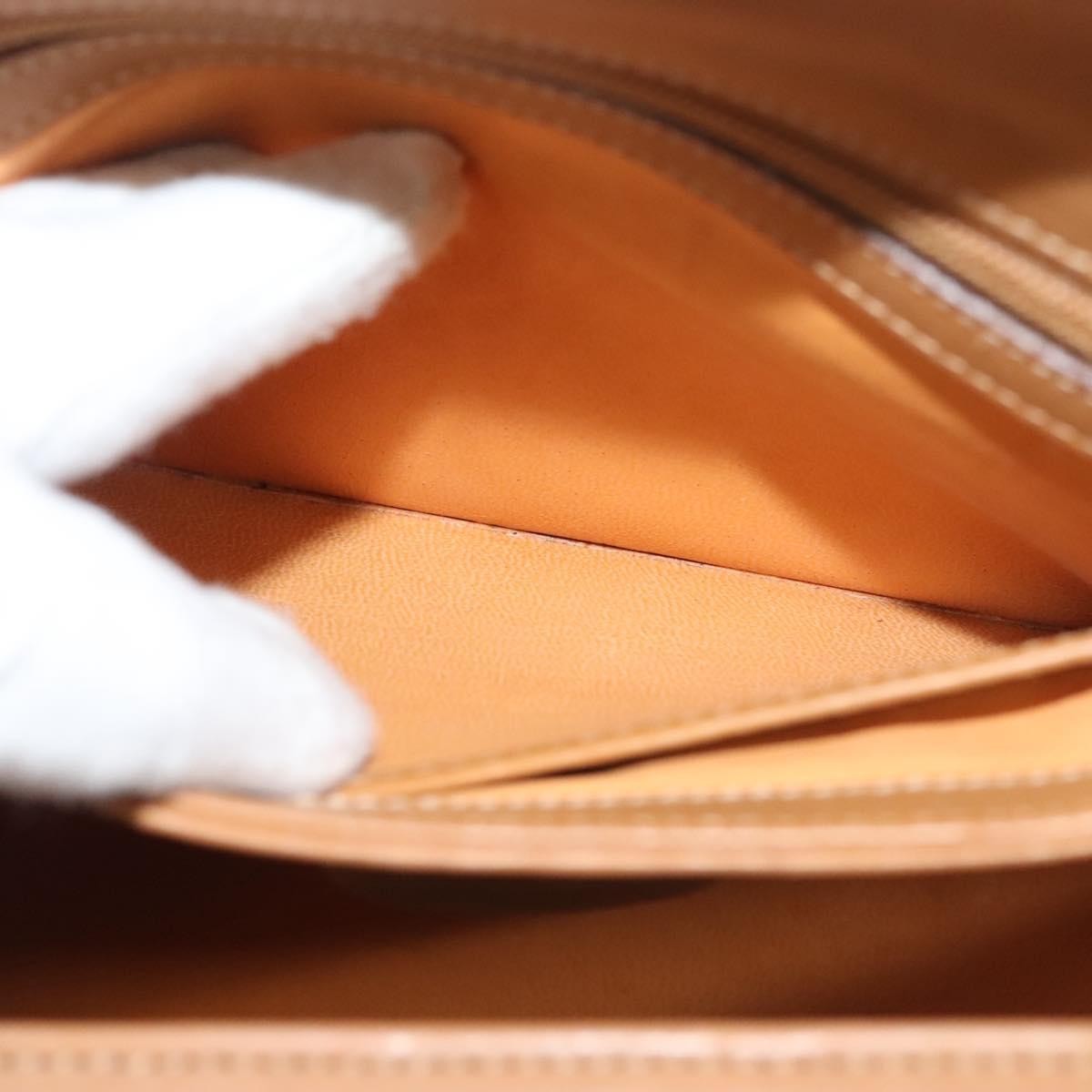 Gucci Vintage Convertible Bamboo Box Crossbody Bag Leather, BROWN, LEATHER, Handbag