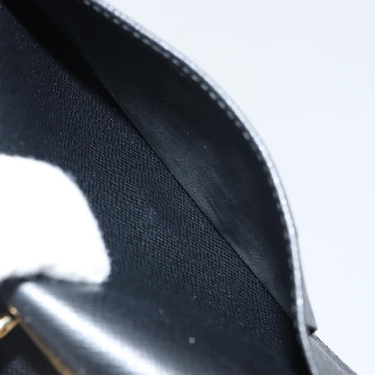Louis Vuitton Agenda Cover Epi Leather, BLACK, LEATHER, Wallets