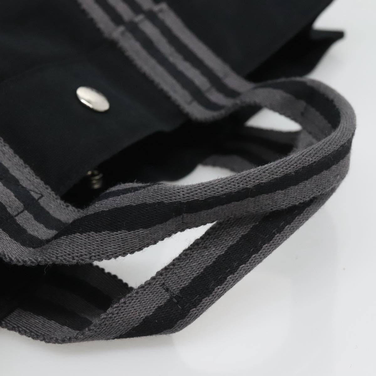 Hermes Fourre-tout Herline Fourre-tout Herline, BLACK, CANVAS, Tote bag