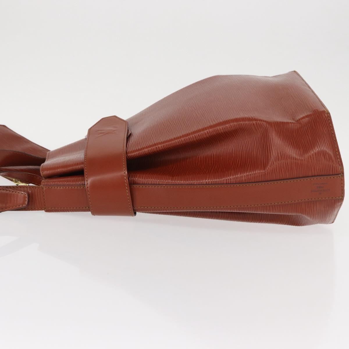 Louis Vuitton Vintage Sac d'Epaule Handbag Epi Leather, BROWN, LEATHER, Shoulder bag