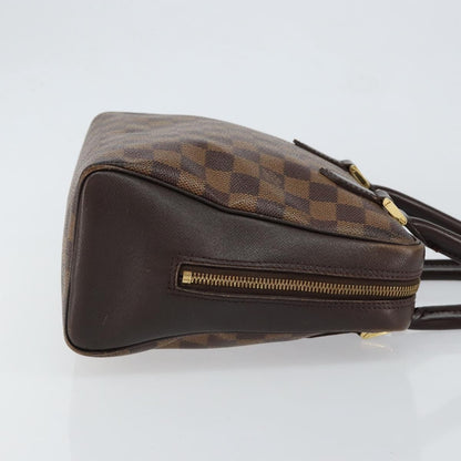 Louis Vuitton Brera Handbag Damier, BROWN, CANVAS, Handbag