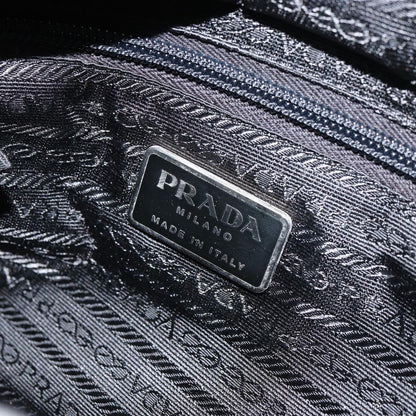 Prada Vintage Tote Tessuto, KHAKI, NYLON, Tote bag