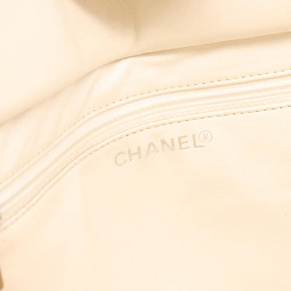 Chanel Vintage Petite Timeless Tote Quilted Patent, YELLOW, PATENT_LEATHER, Tote bag