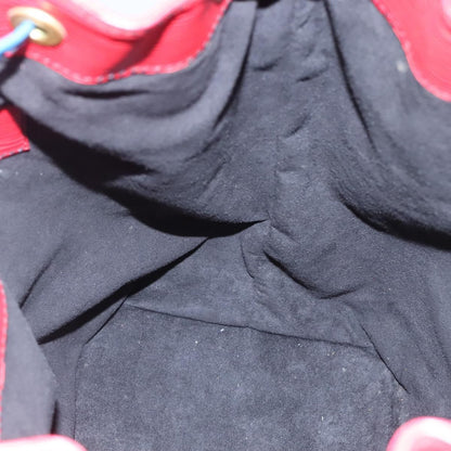 Louis Vuitton Bicolor Noe Handbag Epi Leather, RED, LEATHER, Handbag