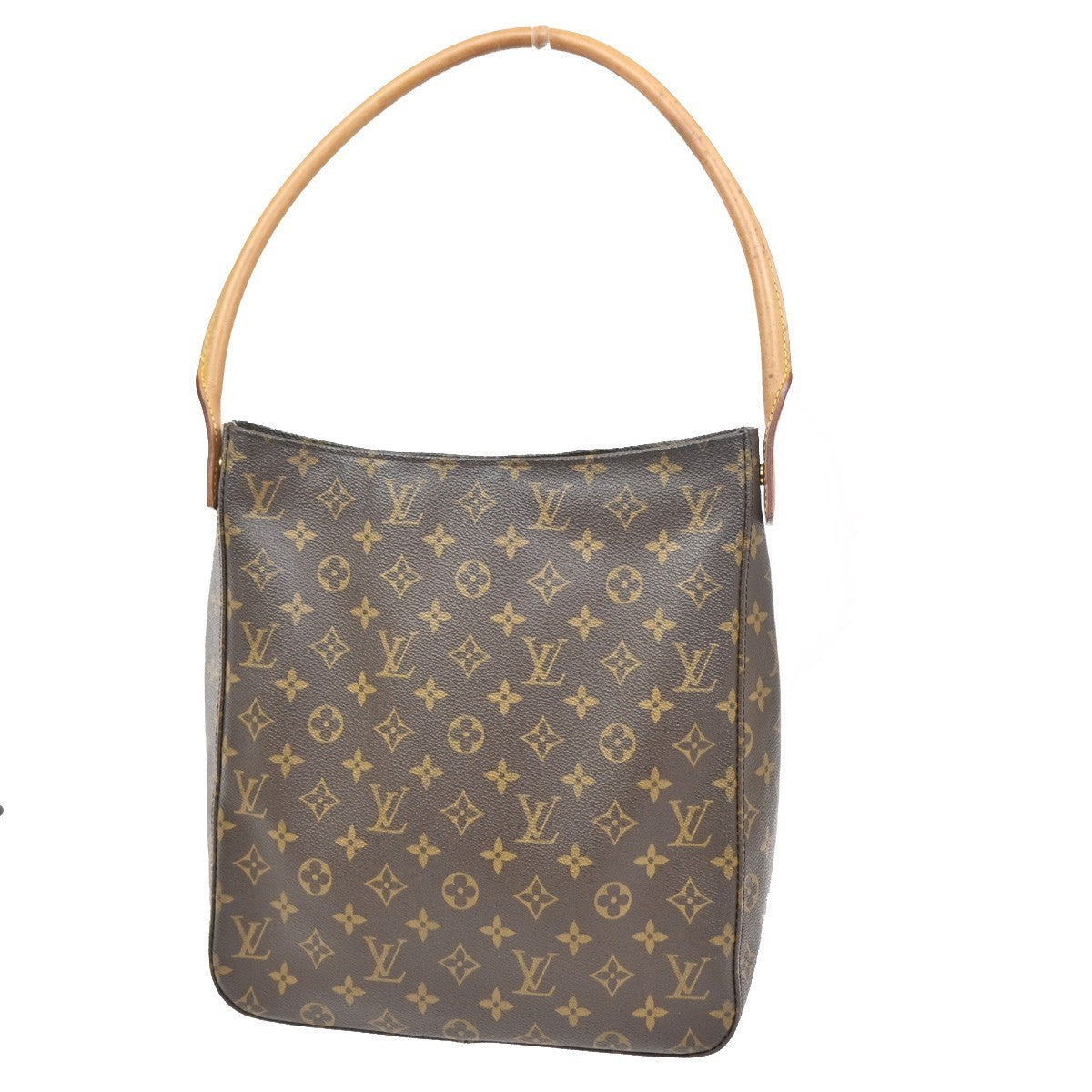 Louis Vuitton Monogram Looping Handbag Monogram Canvas, BROWN, CANVAS, Shoulder bag