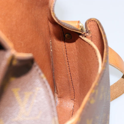 Louis Vuitton Cartouchiere Handbag Monogram Canvas, BROWN, CANVAS, Shoulder bag