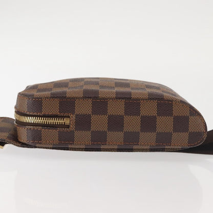 Louis Vuitton Geronimos Waist Bag Damier, BROWN, CANVAS, Shoulder bag