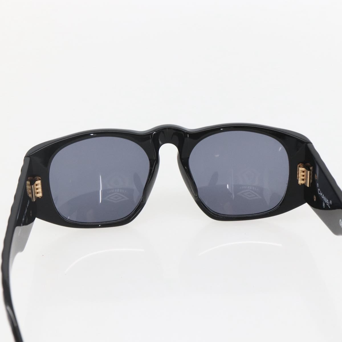 Chanel CC Logo Matelasse Sunglasses Eye Wear Plastic, Black, Plastic, Sunglasses
