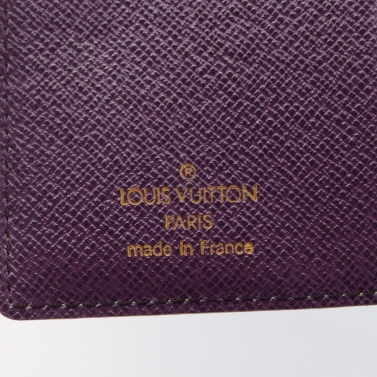 Louis Vuitton Agenda Cover Epi Leather, YELLOW, LEATHER, Wallets