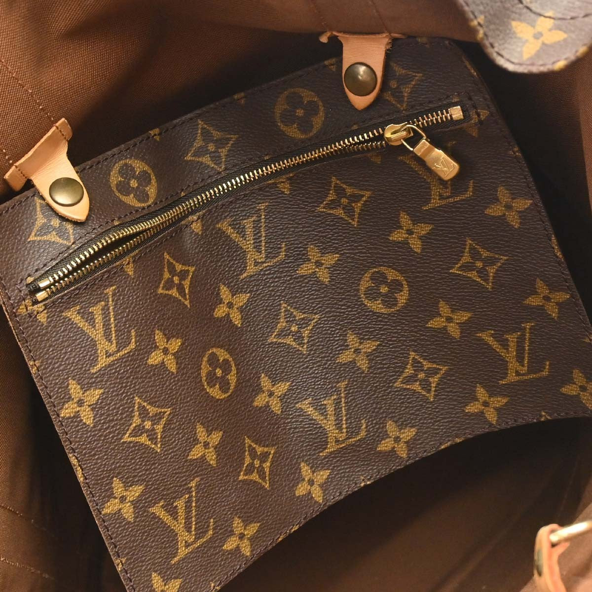 Louis Vuitton Randonnee Backpack Monogram Canvas, Brown, Canvas, Shoulder Bag
