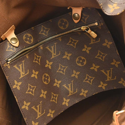 Louis Vuitton Randonnee Backpack Monogram Canvas, Brown, Canvas, Shoulder Bag