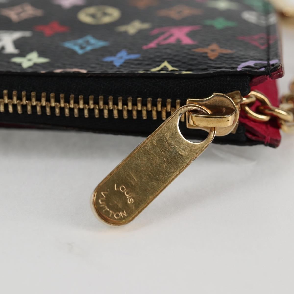 Louis Vuitton Pochette clés NM Monogram Multicolor Canvas, MULTICOLOUR, CANVAS, Wallets