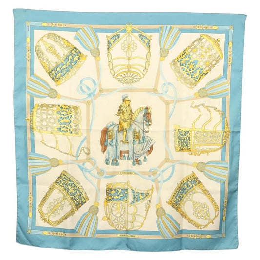 Hermes Carré 90 Silk multicolor, BLUE, SILK, Scarve & shawl