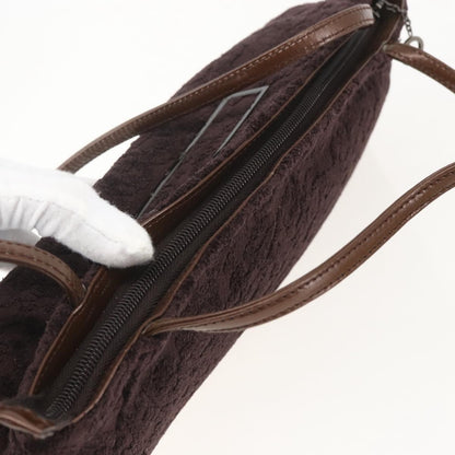 Givenchy Vintage Handbag Cotton, BROWN, COTTON, Handbag