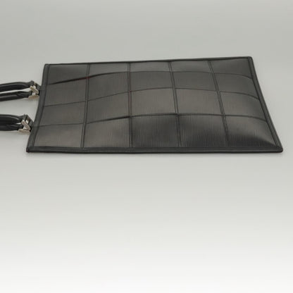 Louis Vuitton Epi Stretch Silver Fizz handbag Epi Stretch, BLACK, LEATHER, Handbag