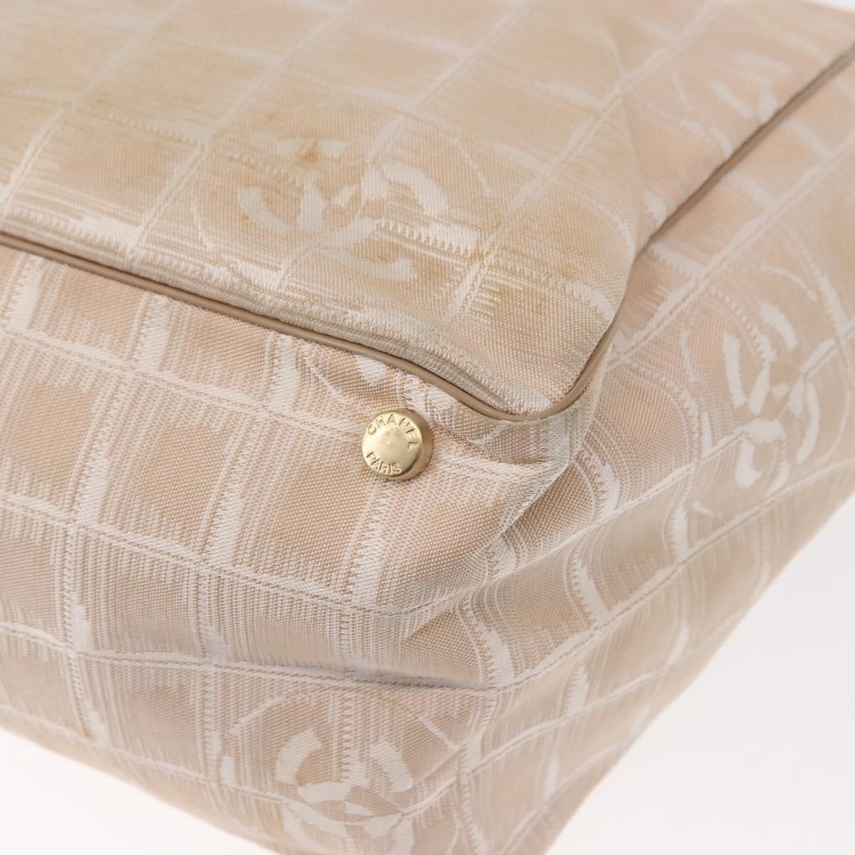 Chanel Travel Line Tote Nylon, PINK, NYLON, Tote bag